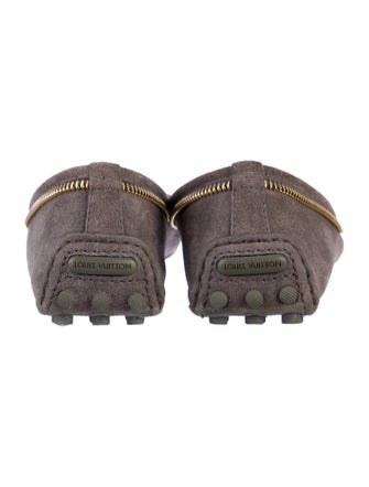 Louis Vuitton Suede Ballet Flats