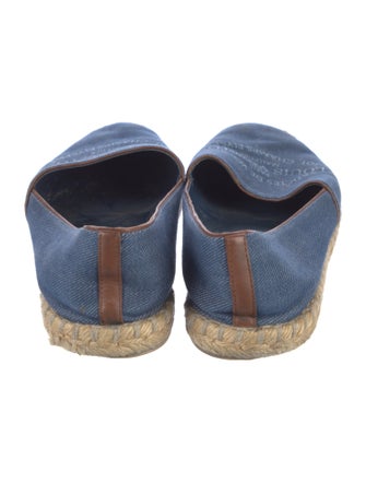Louis Vuitton Denim Graphic Print Espadrilles