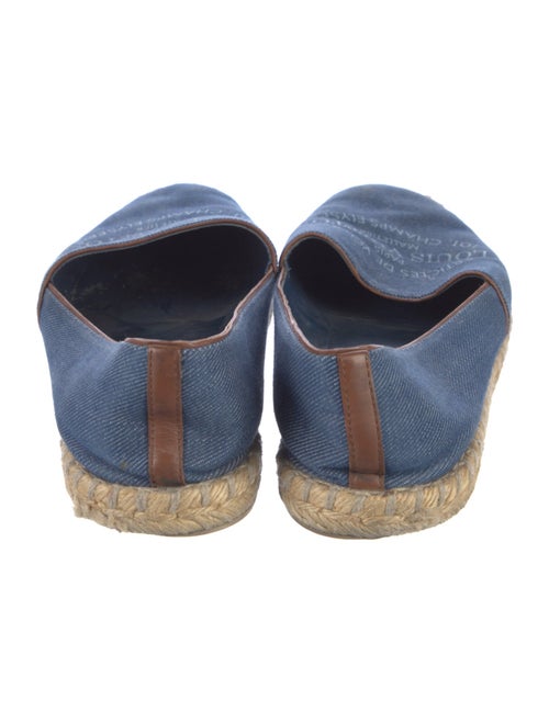 Louis Vuitton Denim Graphic Print Espadrilles