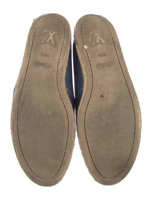 Louis Vuitton Denim Graphic Print Espadrilles
