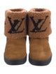 Louis Vuitton Monogram Giant Pattern Suede Boots