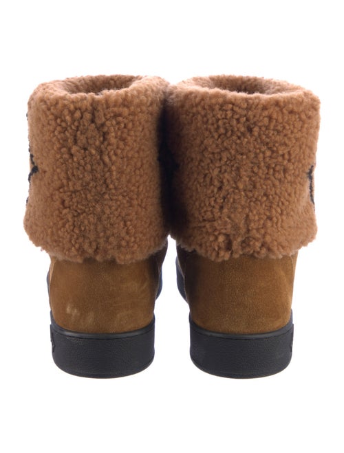 Louis Vuitton Monogram Giant Pattern Suede Boots