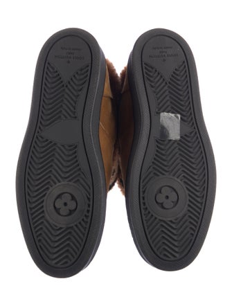 Louis Vuitton Monogram Giant Pattern Suede Boots