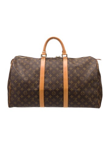 Louis Vuitton Weekenders LV Monogram Weekender Bag 50 Vintage