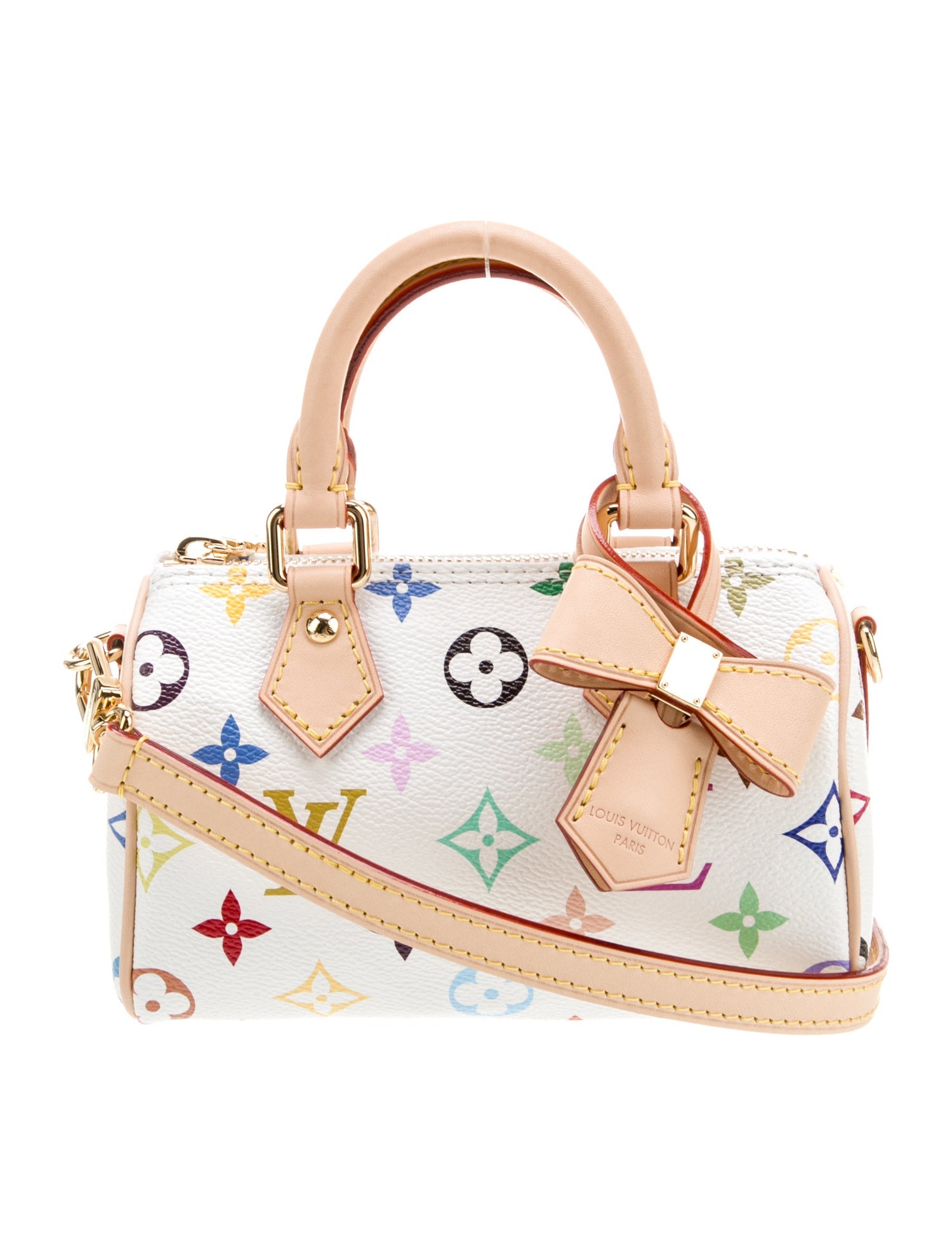 Louis Vuitton Multicolore Monogram Speedy Nano 2025