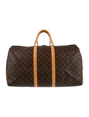 Louis Vuitton Weekenders LV Monogram Keepall 55 Vintage