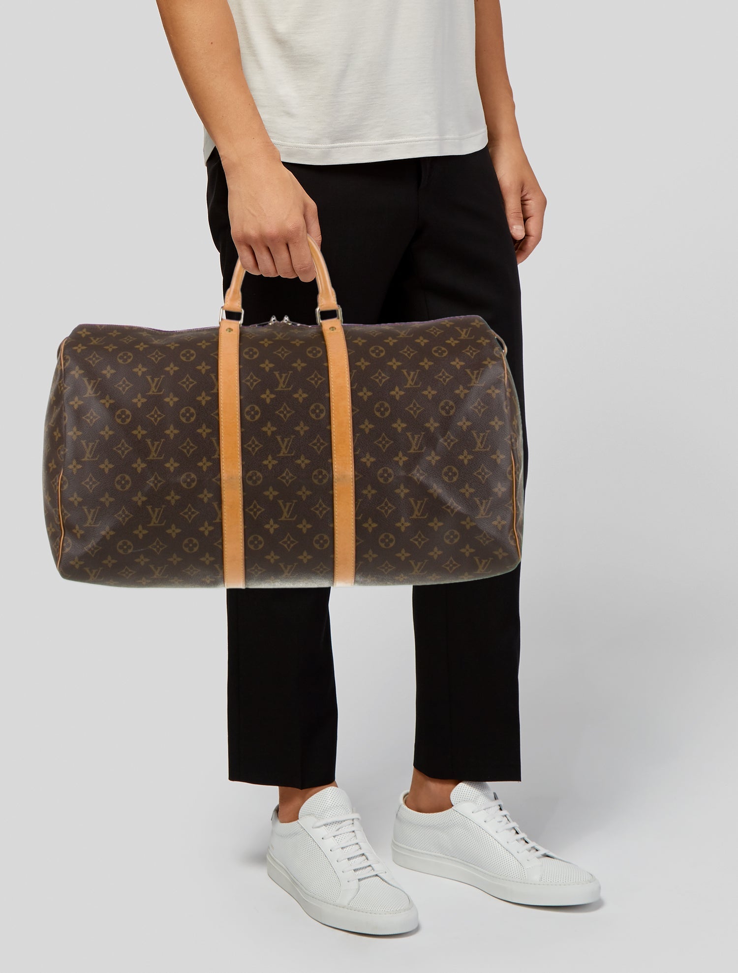 Louis Vuitton LV Monogram Keepall 55 Vintage