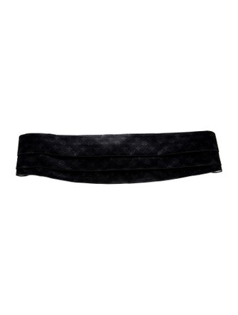 Louis Vuitton  Louis Vuitton Satin Cummerbund