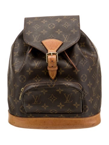Louis Vuitton Backpacks Coated Canvas Montsouris Vintage