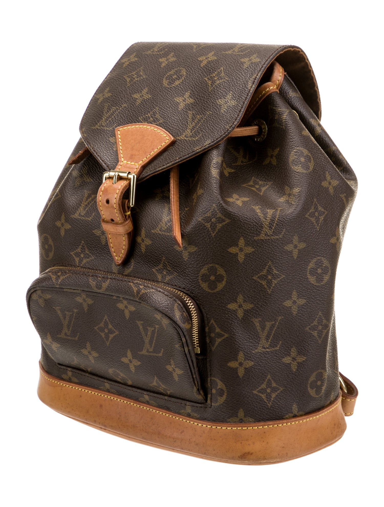 Louis Vuitton Coated Canvas Montsouris Vintage