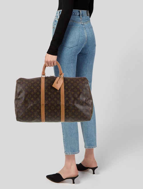 Louis Vuitton LV Monogram Keepall 50