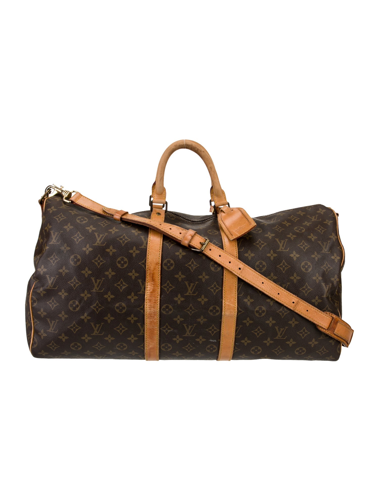 Louis Vuitton LV Monogram Keepall Bandouliere 55