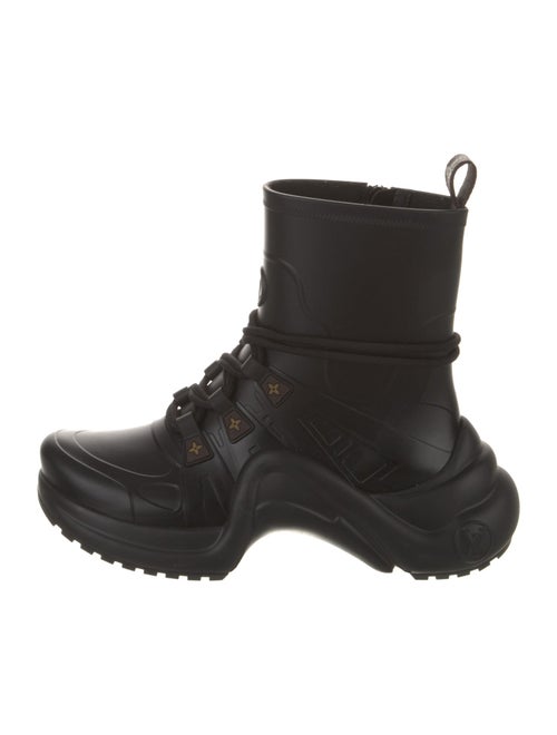 Louis Vuitton LV Monogram Rubber Rain Boots