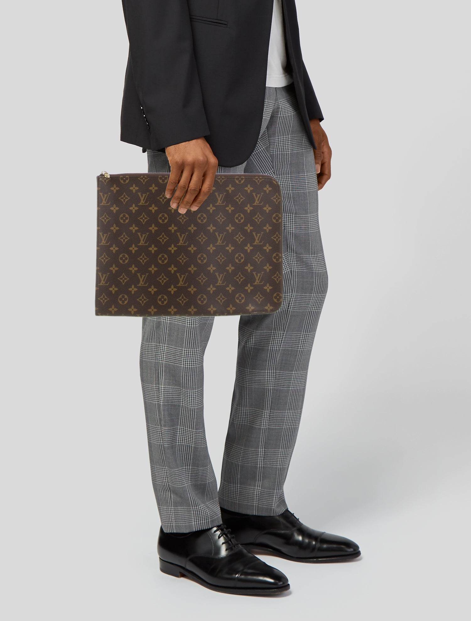 Louis Vuitton LV Monogram Poche Documents Vintage