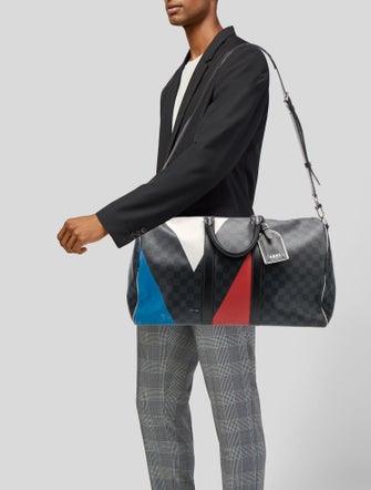 Louis Vuitton Damier Graphite Keepall Bandouliere 45