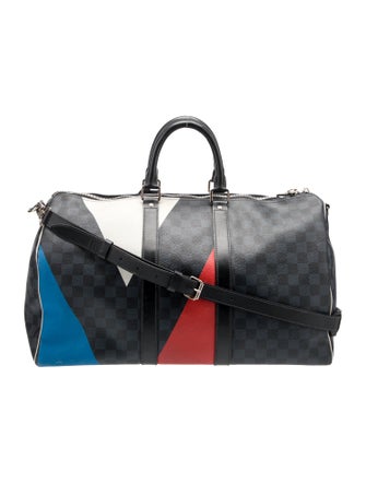 Louis Vuitton Damier Graphite Keepall Bandouliere 45