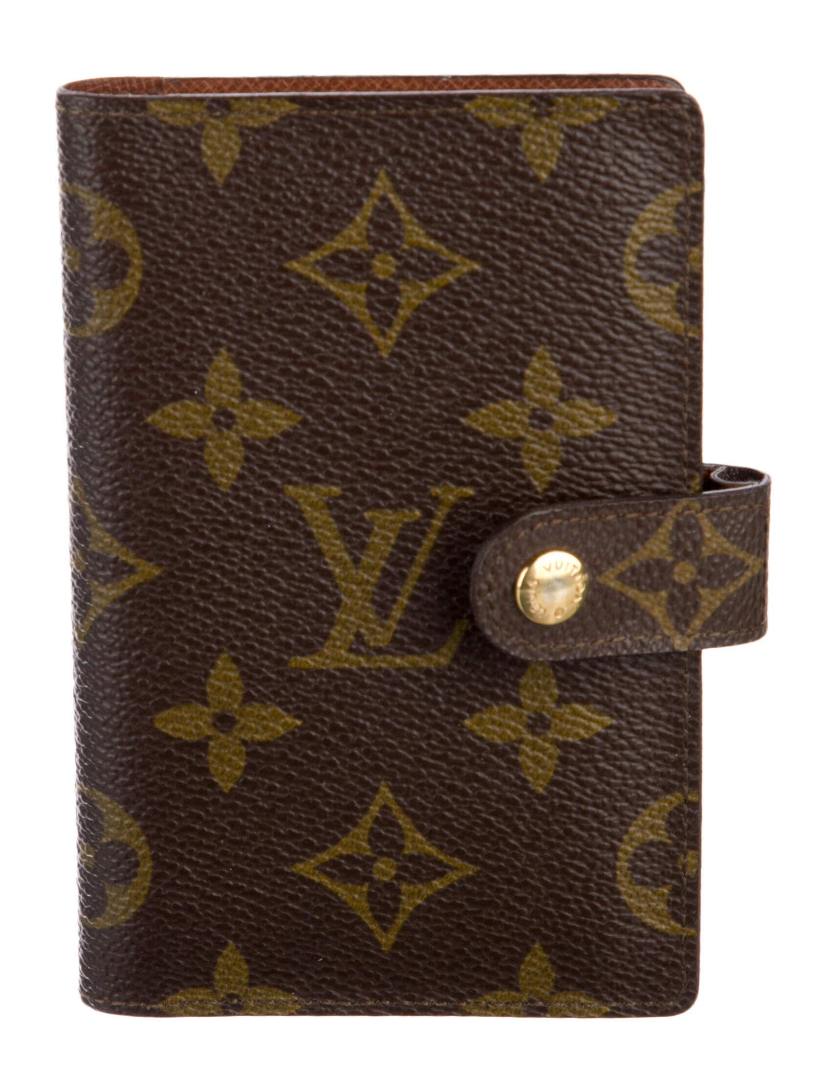 Louis Vuitton Monogram Pattern Coated Canvas Compact Zippé Wallet