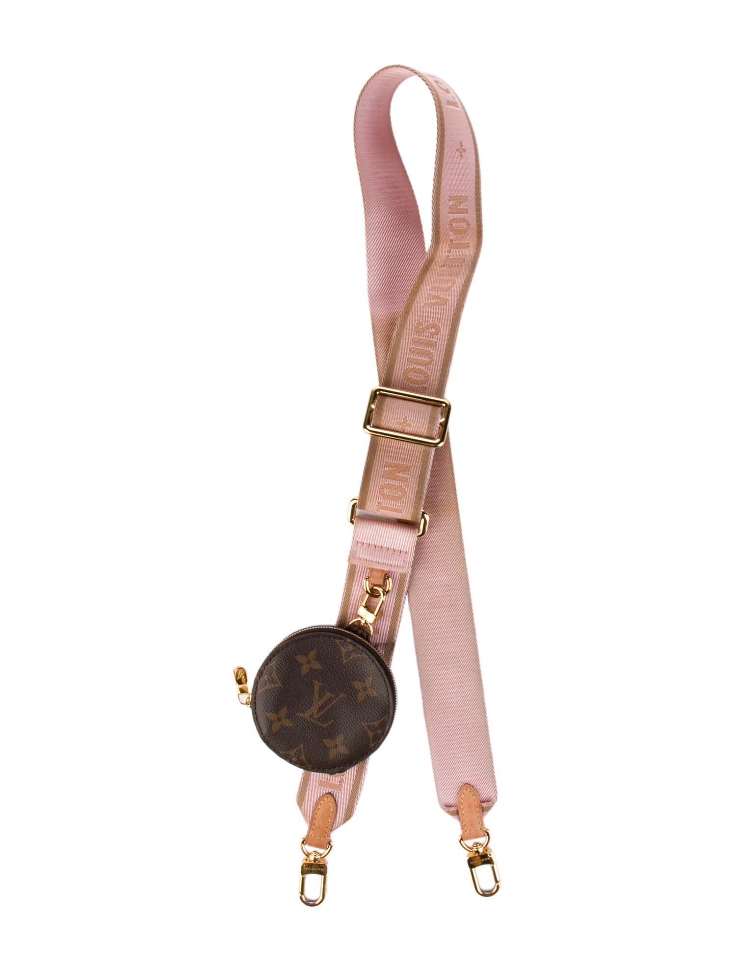 Louis Vuitton Monogram Multi-Pochette Accessoires Bandoulière Bag Strap & Coin Pouch
