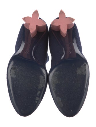 Louis Vuitton LV Monogram Embroidered Accent Sock Boots