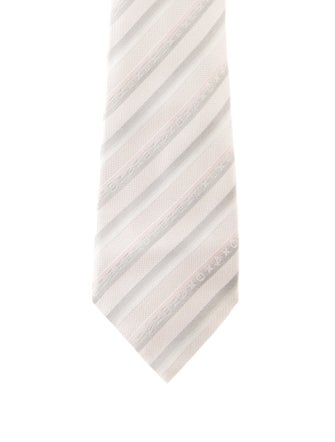 Louis Vuitton Pattern Print Silk Tie