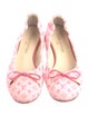 Louis Vuitton Monogram Pattern Bow Accents Ballet Flats