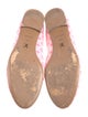 Louis Vuitton Monogram Pattern Bow Accents Ballet Flats