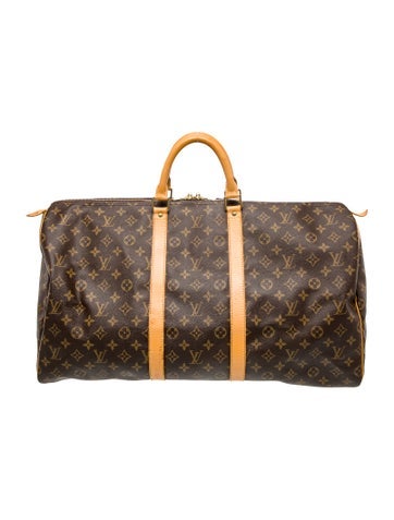 Louis Vuitton Luggage and Travel LV Monogram Keepall 55 Vintage