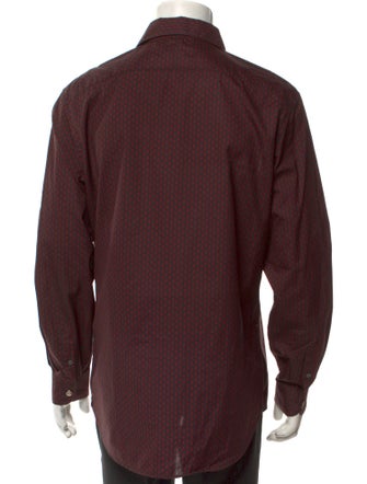 Louis Vuitton Polka Dot Print Long Sleeve Shirt