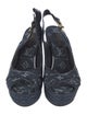 Louis Vuitton LV Monogram Denim Slingback Sandals