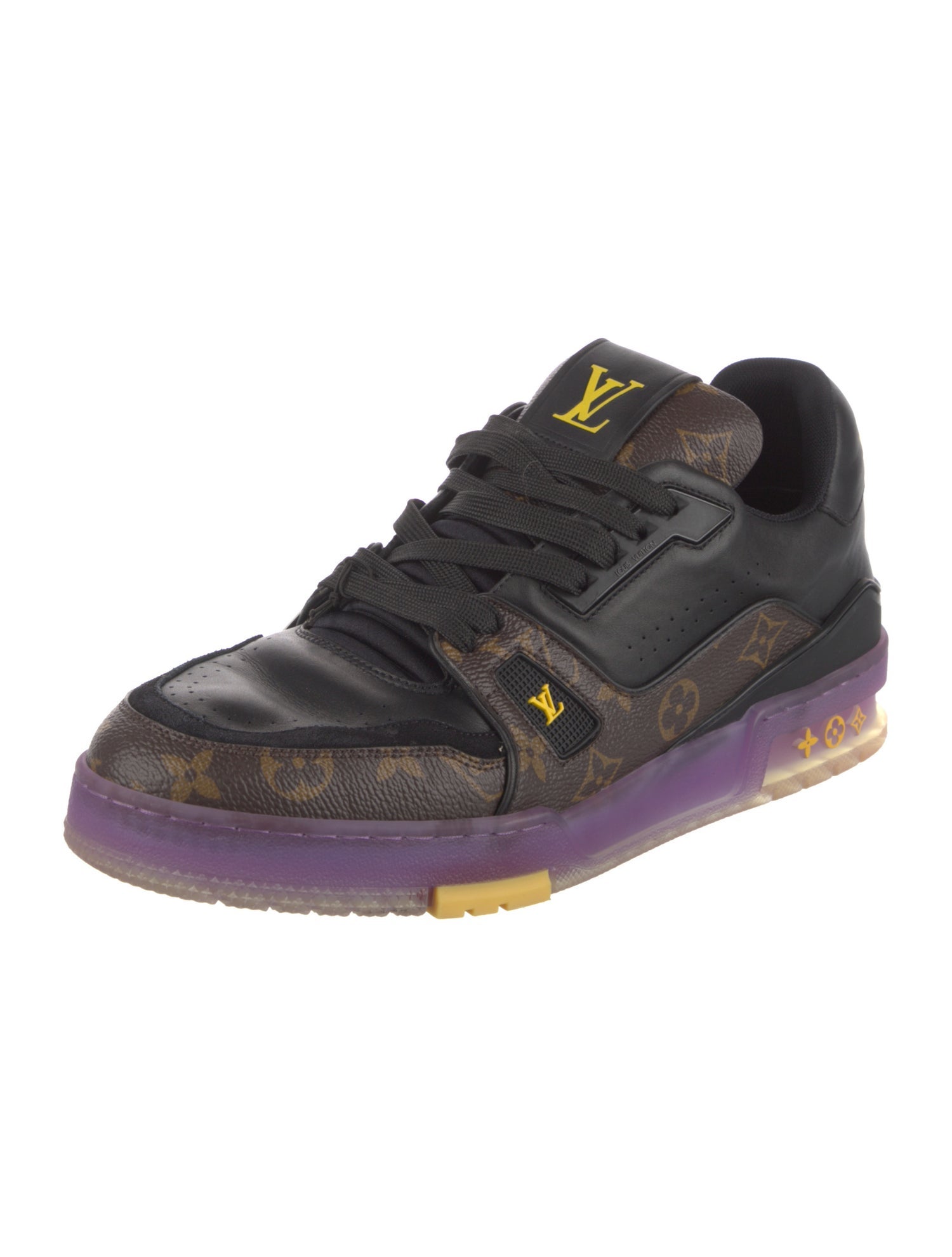 Louis Vuitton LV Monogram Leather Sneakers