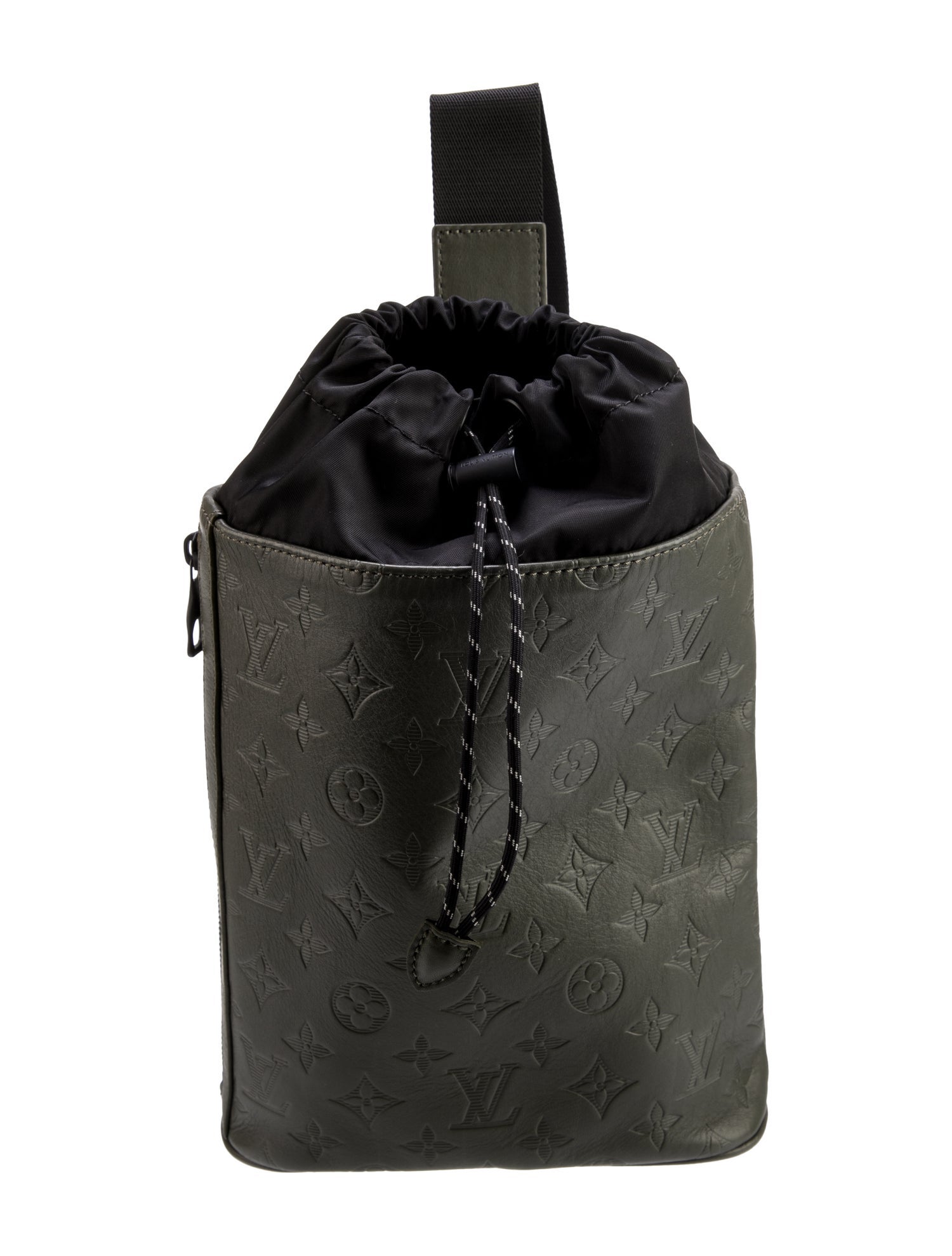 sHow　BURBERRY GOLF ブラックダッフルバッグ Burberry Golf Nylon Nova Check-Trimmed Duffle Bag - Black