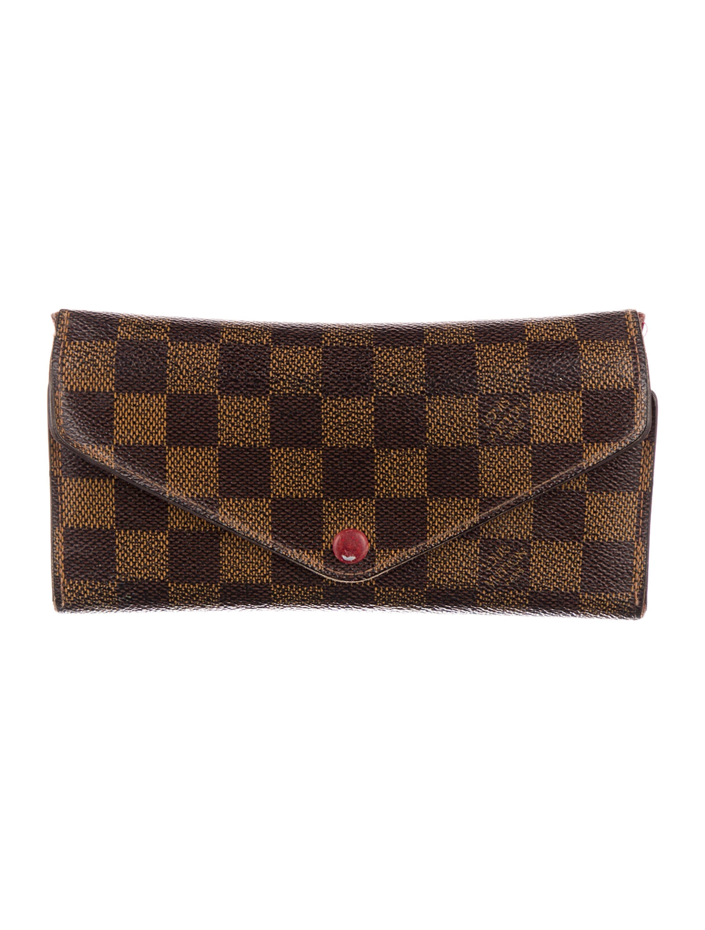 Louis Vuitton Damier Ebene Pattern Josephine Wallet