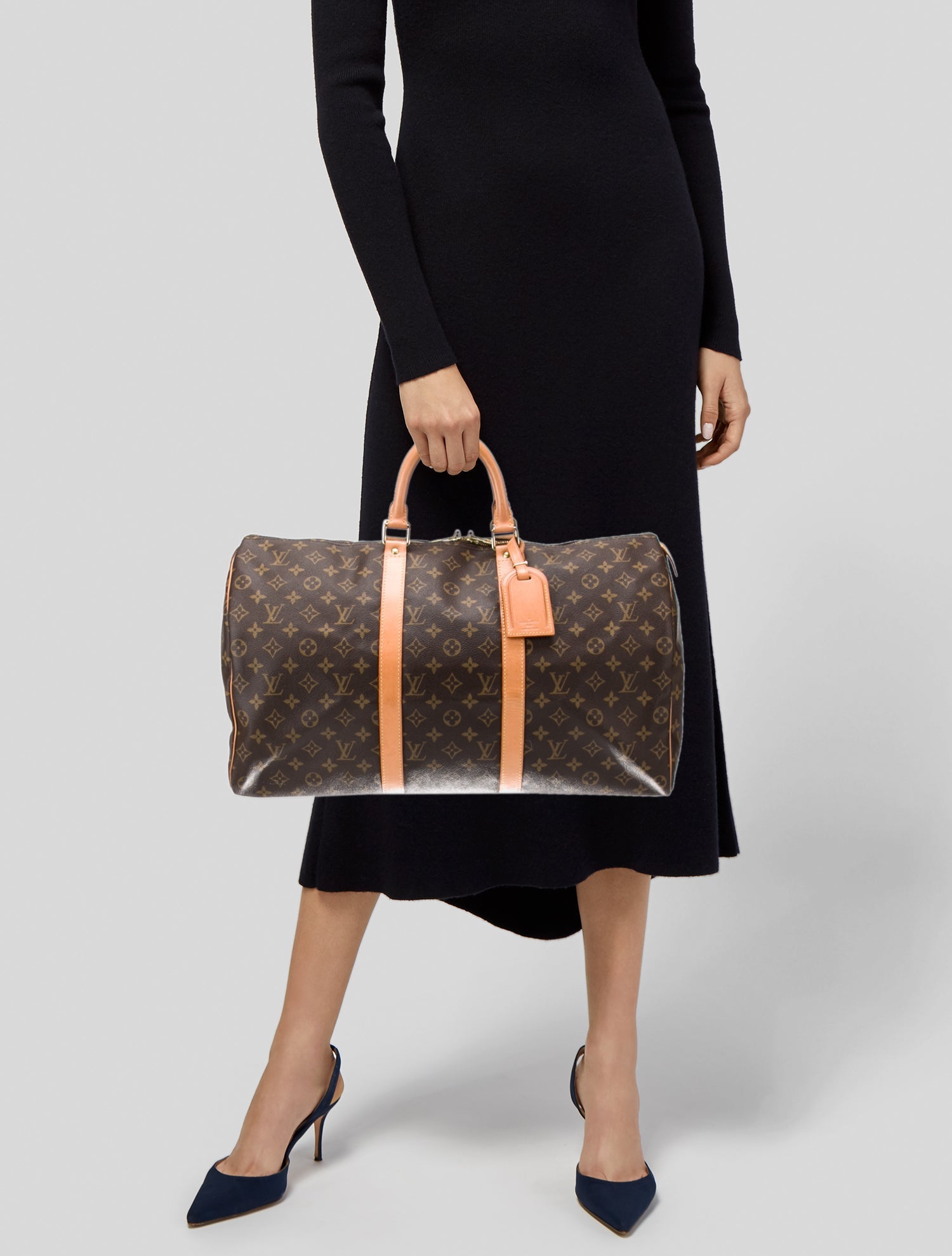 Louis Vuitton LV Monogram Keepall 50 Vintage