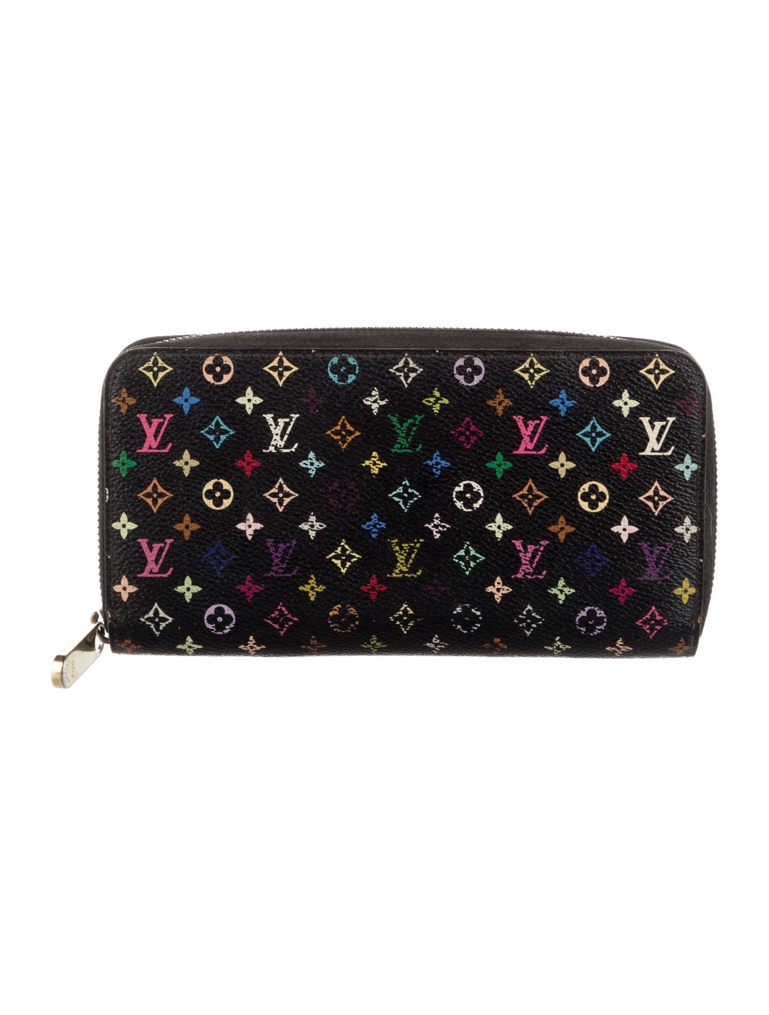 Louis Vuitton 2012 Multicolore Monogram Pattern Zippy Wallet