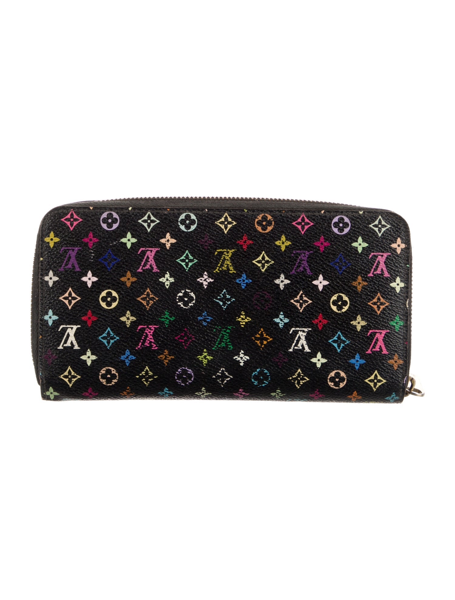 Louis Vuitton 2012 Multicolore Monogram Pattern Zippy Wallet
