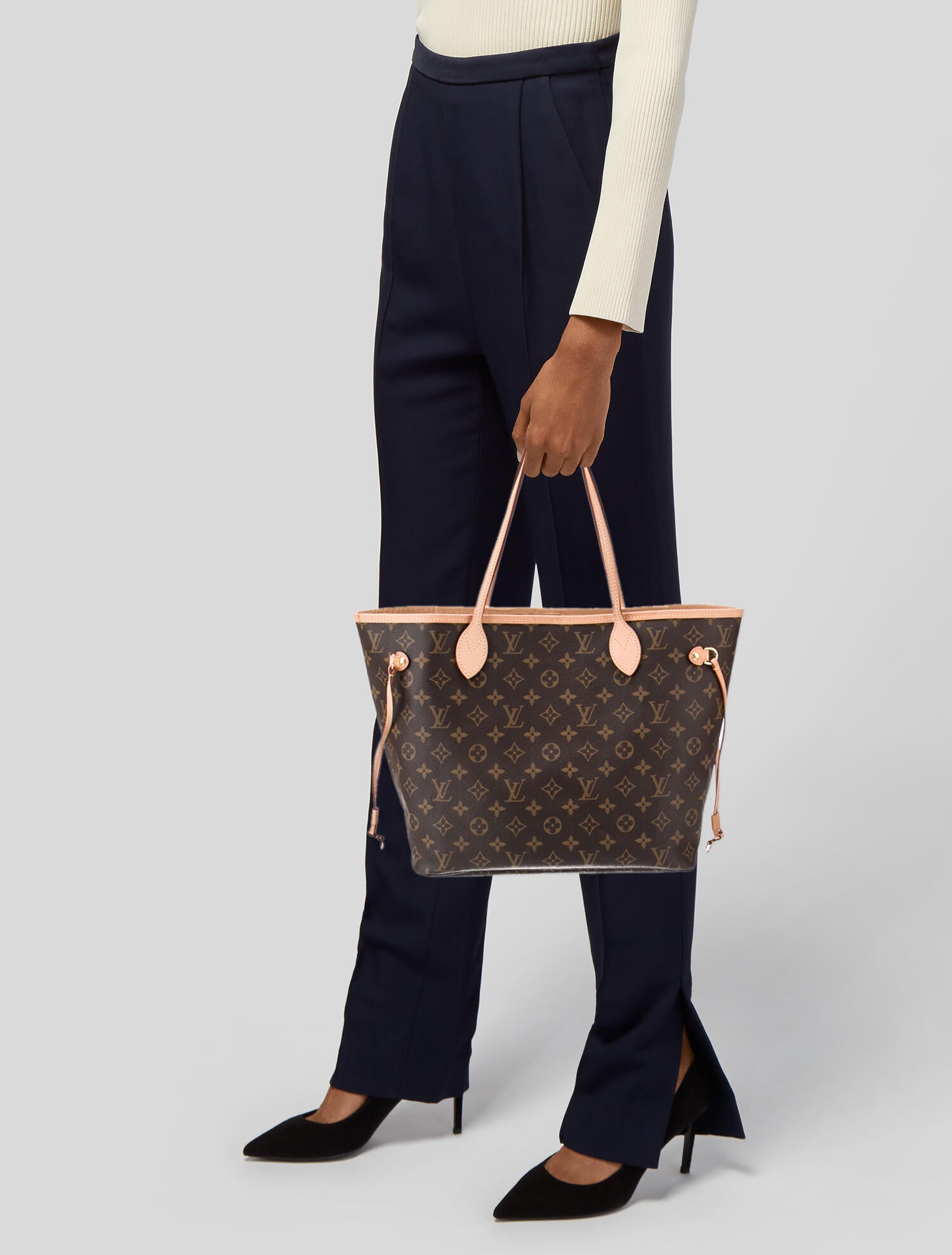 Louis Vuitton Monogram Neverfull w/Pouch MM