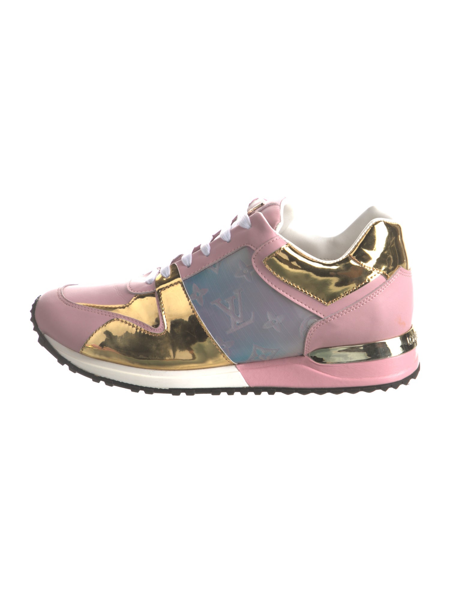 Louis Vuitton Colorblock Pattern Sneakers