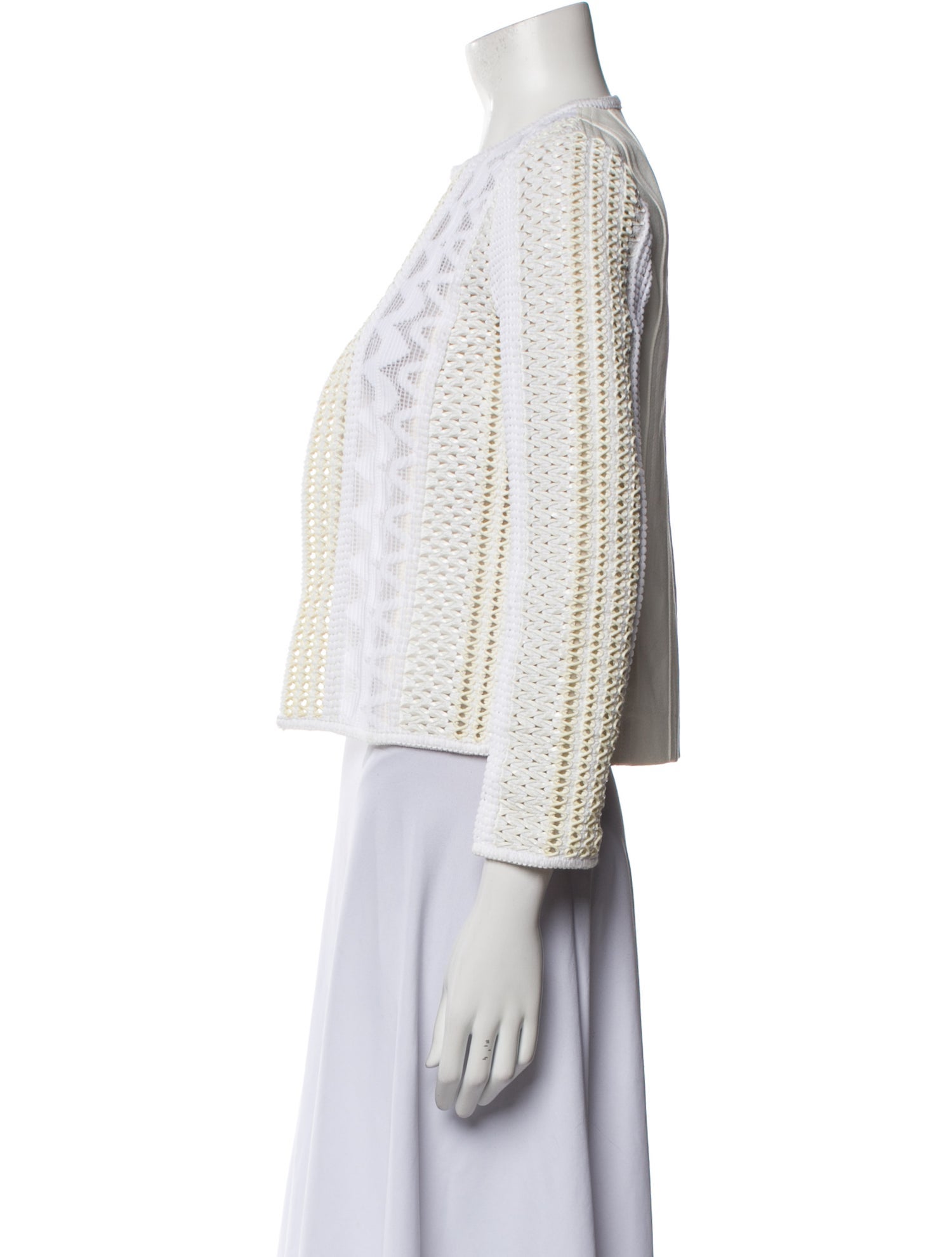 Louis Vuitton 2015 Tweed Pattern Jacket