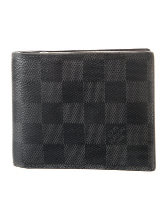 Louis Vuitton Damier Graphite Pattern Coated Canvas Bifold Wallet