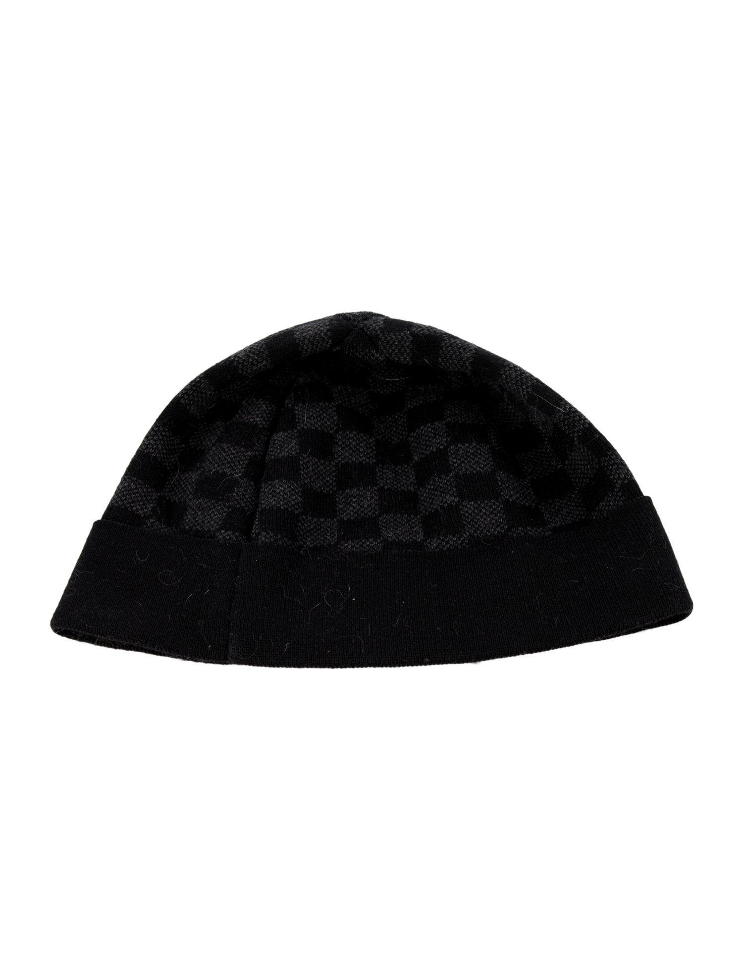 Louis Vuitton Damier Wool Beanie Hat