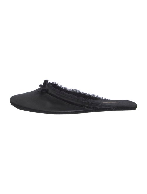 Louis Vuitton Satin Mesh Accents Slippers