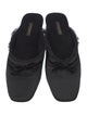 Louis Vuitton Satin Mesh Accents Slippers