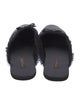 Louis Vuitton Satin Mesh Accents Slippers