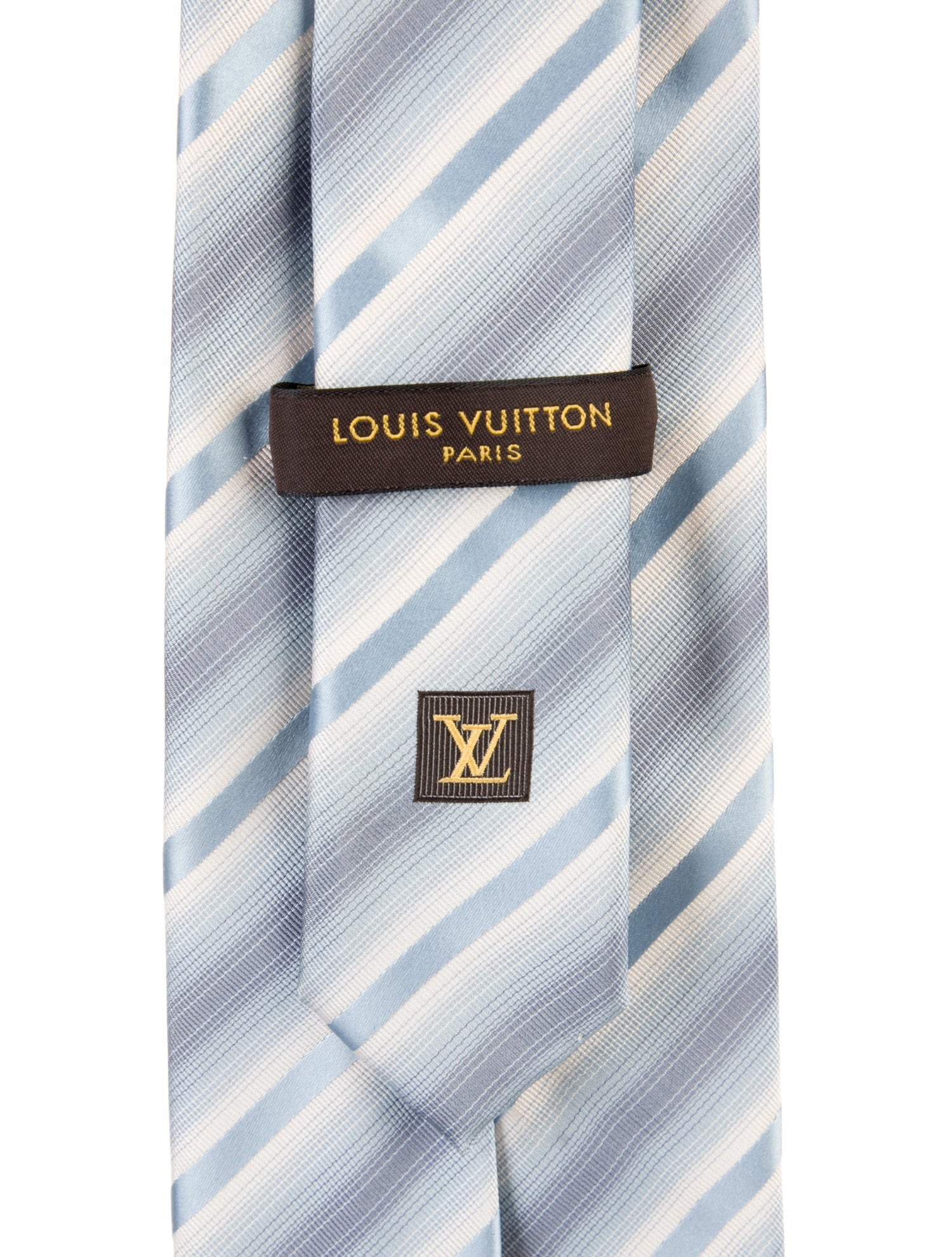 Louis Vuitton Pattern Print Silk Tie