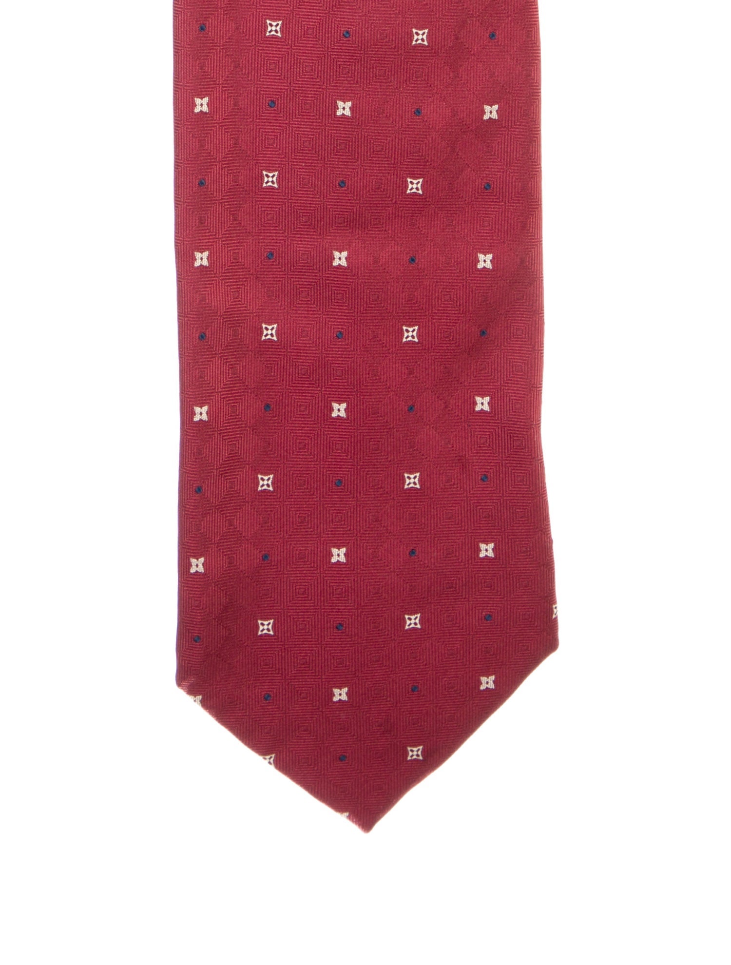Louis Vuitton Patterned Silk Tie