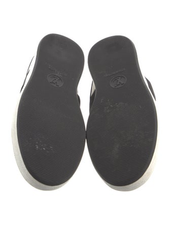 Louis Vuitton LV Monogram Suede Mules