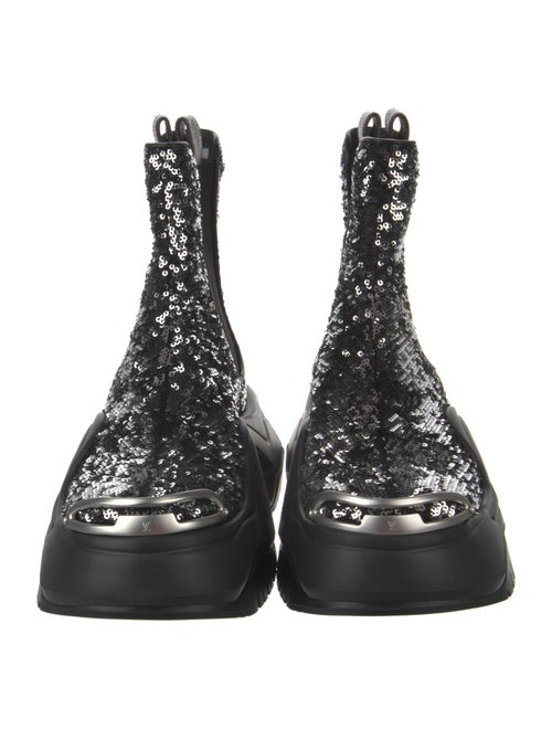 Louis Vuitton Sequins Chelsea Boots