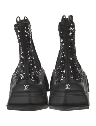 Louis Vuitton Sequins Chelsea Boots