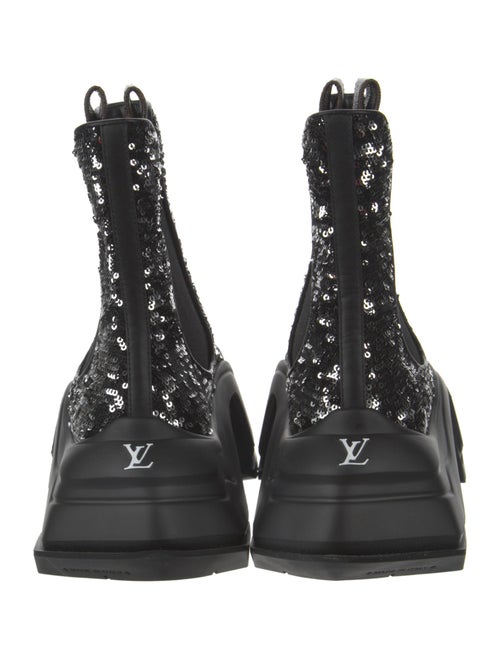 Louis Vuitton Sequins Chelsea Boots