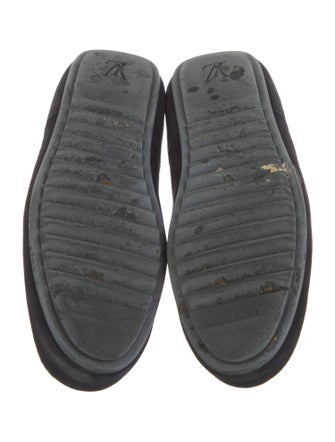 Louis Vuitton Suede Moccasins